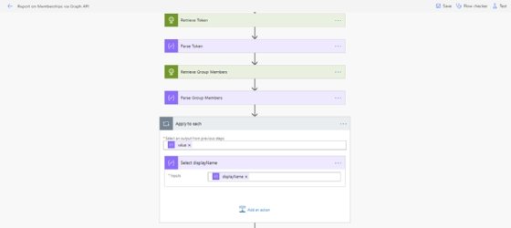 Power Automate flow configuration