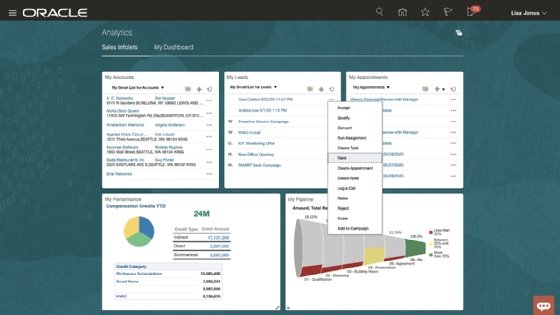 Oracle Infolets screenshots