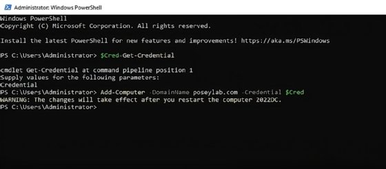 join server to domain