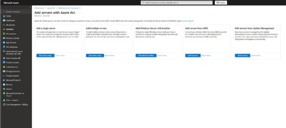 Azure Arc enrollment