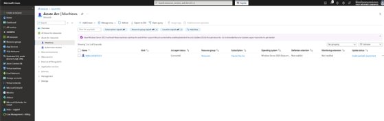Azure Arc server