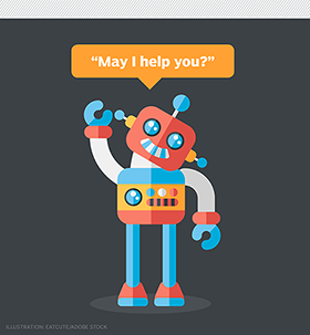 Conversational AI bot