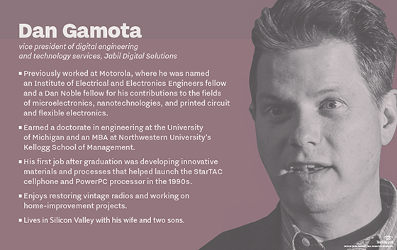 Dan Gamota, vice president, Jabil Digital Solutions