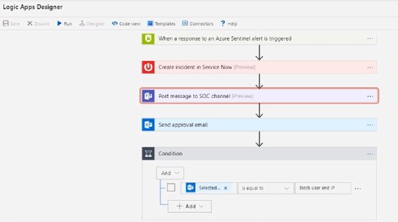 Logic Apps playbook