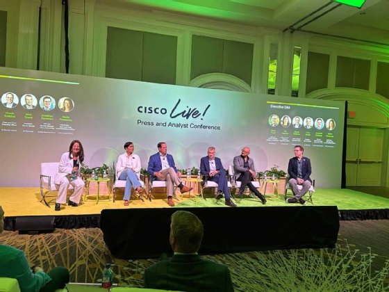 Cisco executives at Cisco Live