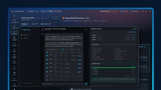 Cisco Network Actions digital twin