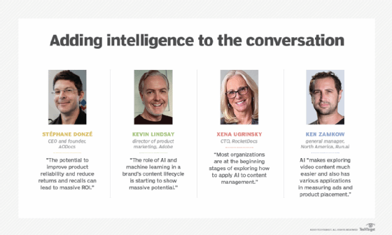 Experts sound off on AI in content management