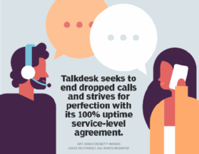 Talkdesk 100% uptime SLA
