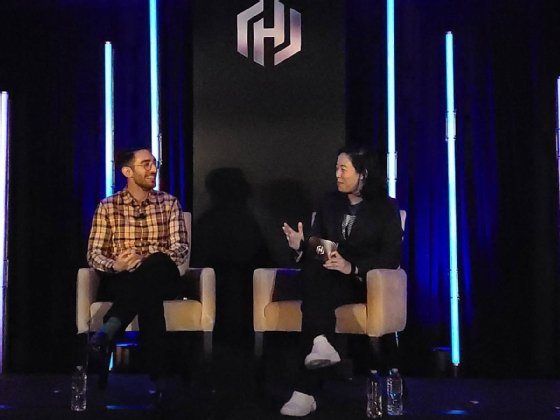 Armon Dadgar and Rosemary Wang at HashiConf