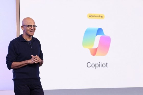 Microsoft CEO Satya Nadella delivers Copilot keynote