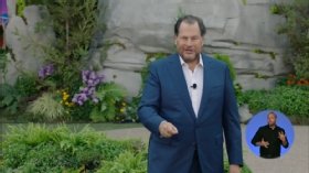 Salesforce CEO Marc Benioff at Dreamforce 2021