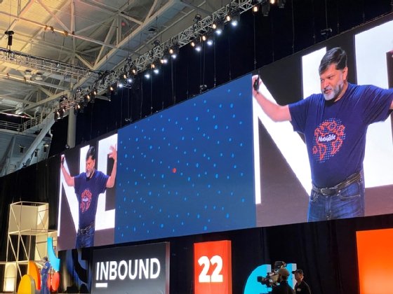 Dharmesh Shah speaking at Inbound conference