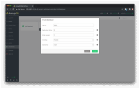 Creating a sharded database withOneShard in ArangoDB 3.6