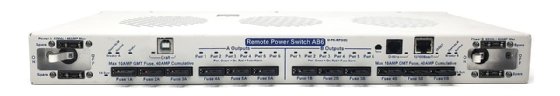 This image shows a switch power distribution unit that was designed for telecom data centers. 