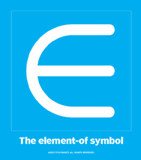 Graphic of the element-of symbol