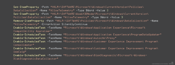 PowerShell code