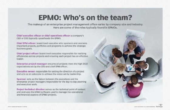 Enterprise project management office roles.