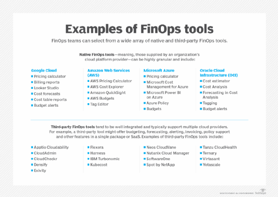 Top FinOps tools.