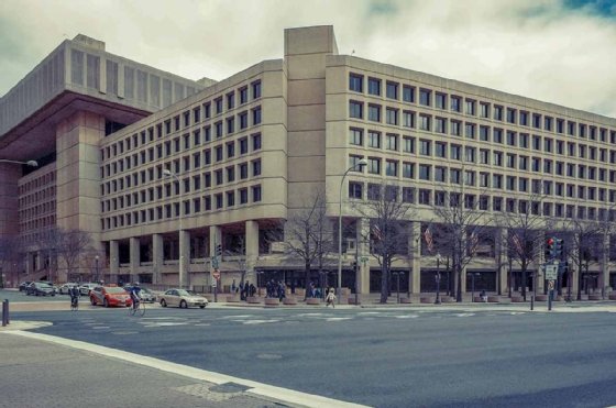 The FBI headquarters building in Washington, D.C.