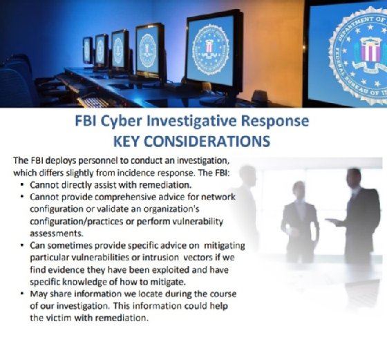 FBI, cyber investigations
