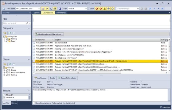 Loupe Desktop session viewer