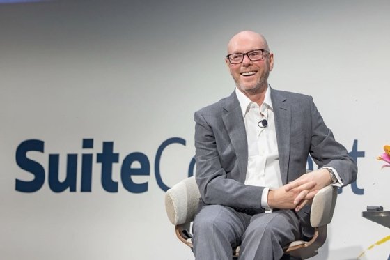 Oracle NetSuite executive Evan Goldberg at NetSuite SuiteConnect 2025.