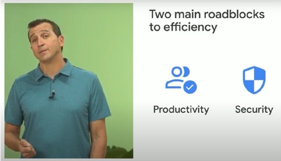 Thomas DeMeo in a breakout session at Google Cloud Next