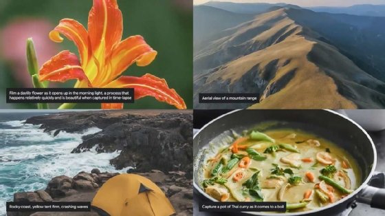 Sample creative images generated with Google Vertex AI.