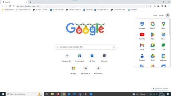 Google Chrome screenshot.