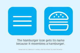 hamburger icon illustration