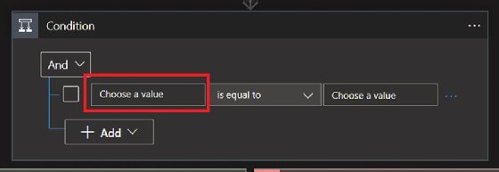 Azure Logic App conditional statement