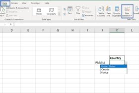 how to use the Data Validation feature