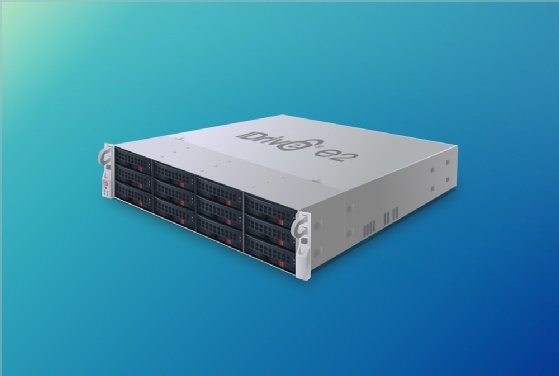 Photo of IDrive e2 object storage appliance