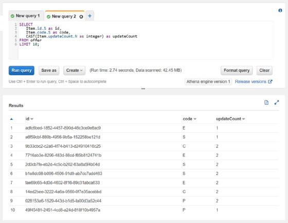 Query the schema