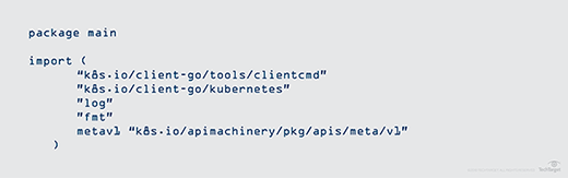 Import Go package