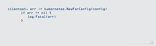 Create Go clientset