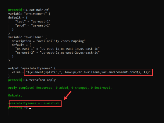 Terraform interpolation support