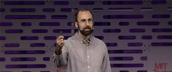 Dr. Koroush Shirvan, professor of nuclear science and engineering at MIT, speaks at EmTech MIT 2025.