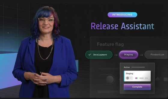 An image of the LaunchDarkly Release Assistant presentation.