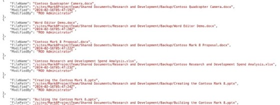 SharePoint Online file monitoring