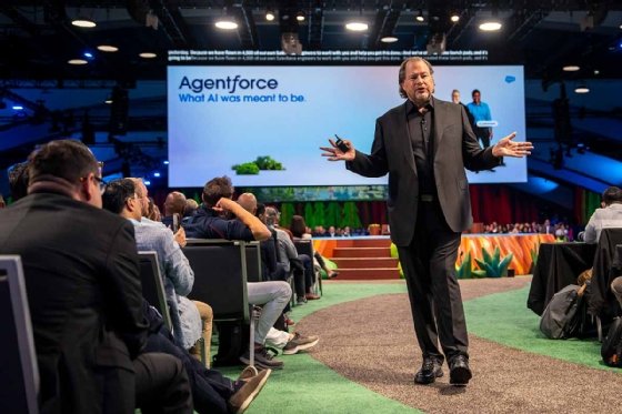 Photo of Marc Benioff at Dreamforce 2024