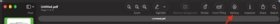 Apple macOS Preview Markup toolbar button screenshot