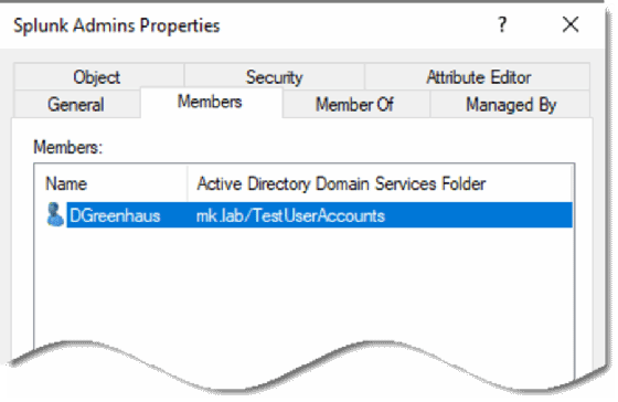group membership recovery