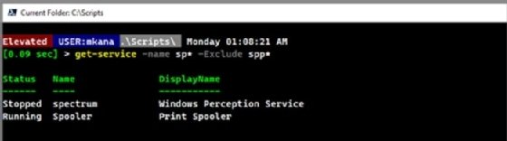 PSReadLine module colors