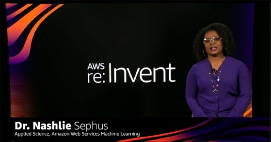 Nashlie Sephus, AWS re:Invent 2020, Amazon SageMaker Clarify