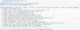 Screenshot of the help documentation for Netdiscover