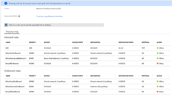 Azure NSGs