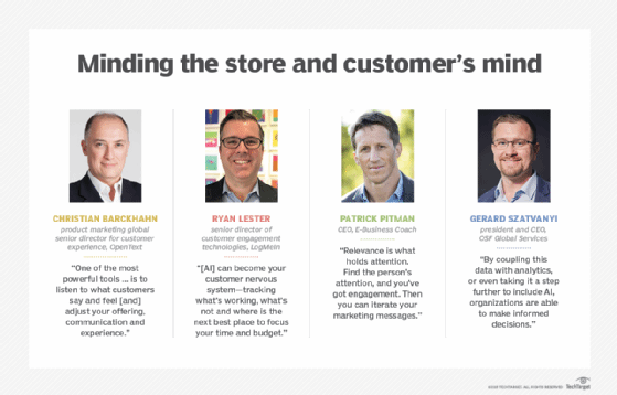 Insights into customer behavior