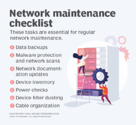 network maintenance checklist