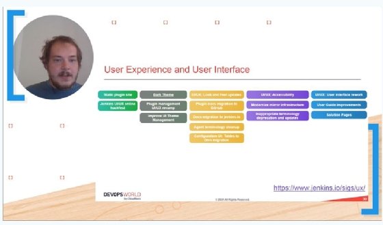 screencap of DevOps World | Jenkins World presentation